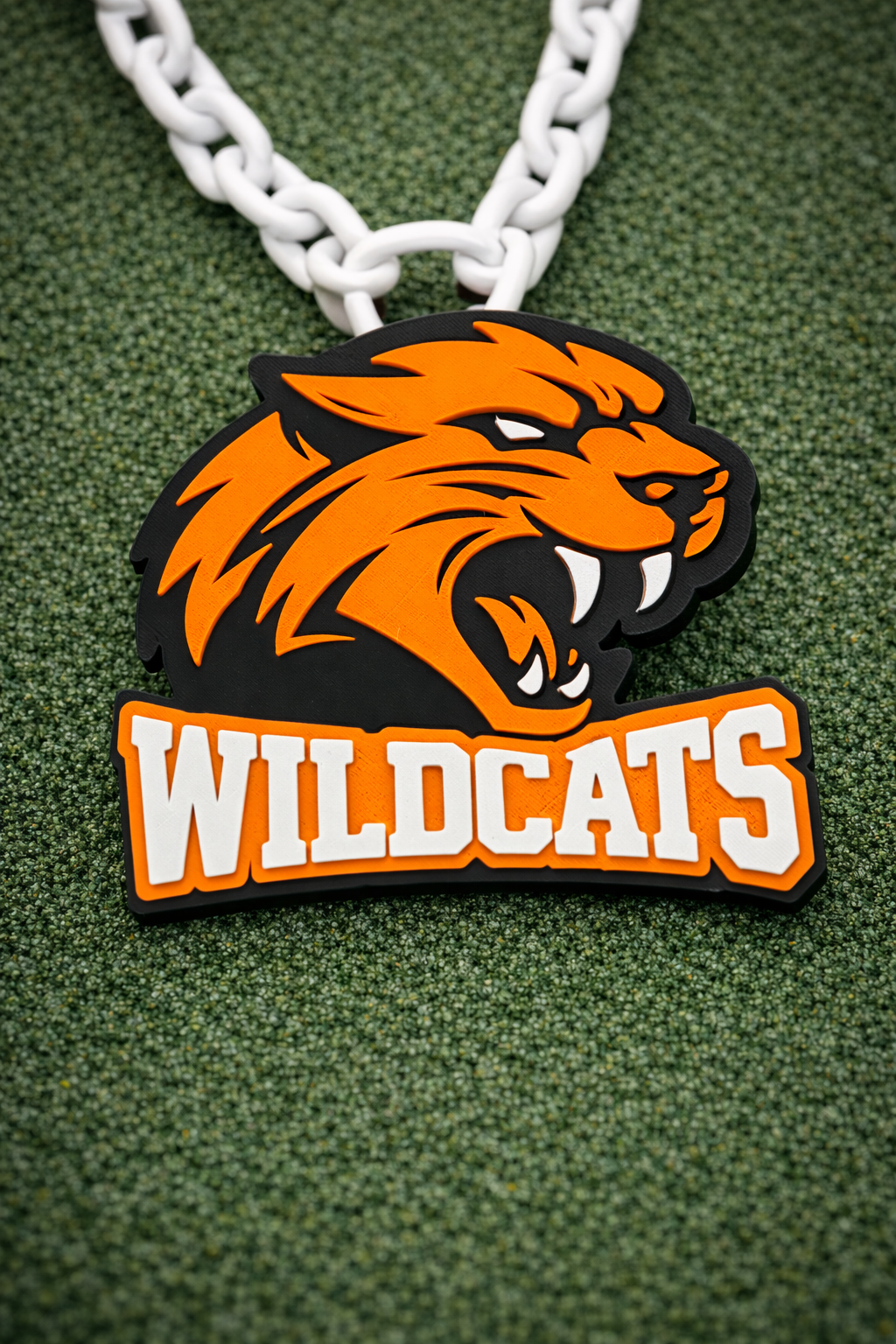 Mountain View High Wildcats — DookieChain Medallion