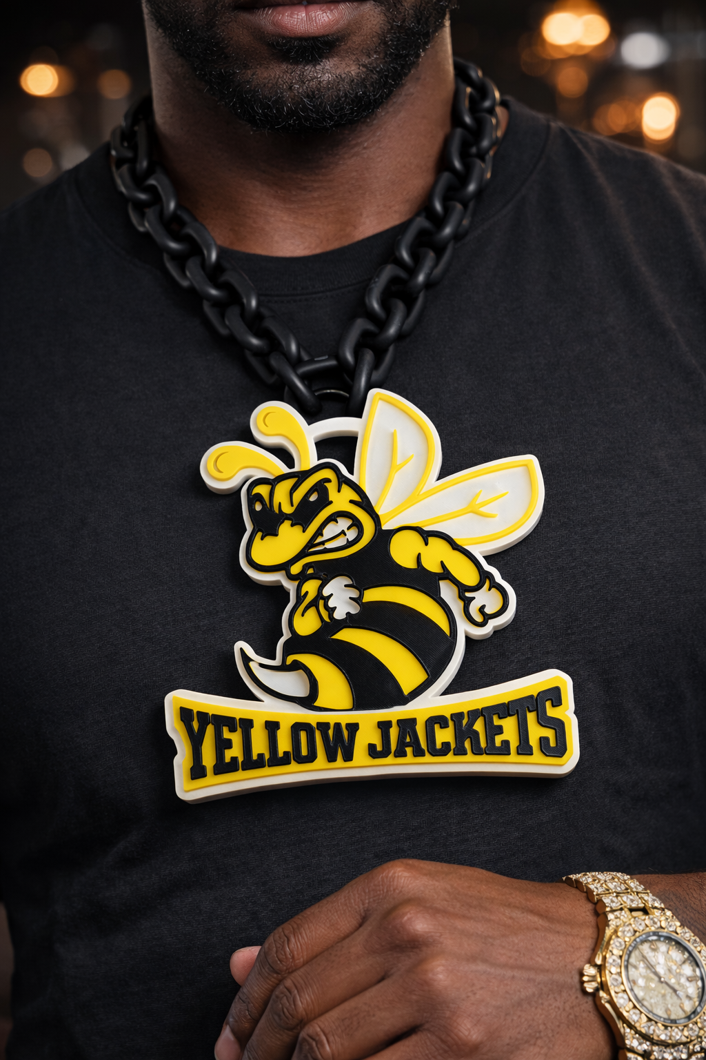 James Monroe High Yellow Jackets — DookieChain Medallion
