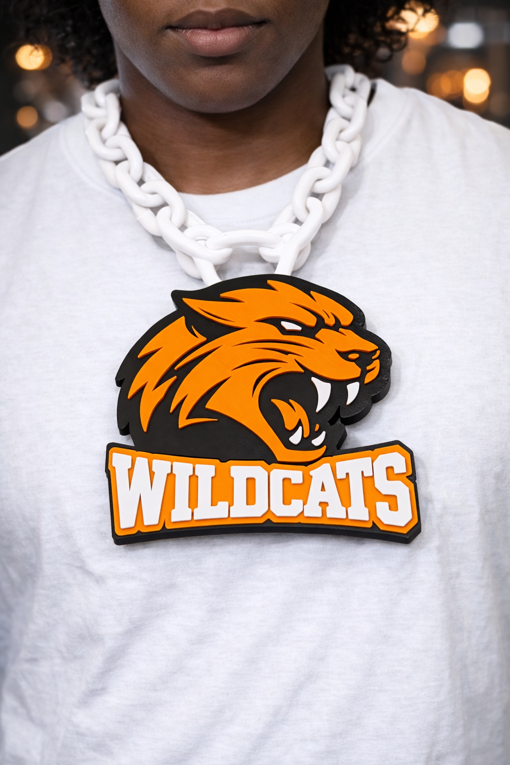 Mountain View High Wildcats — DookieChain Medallion