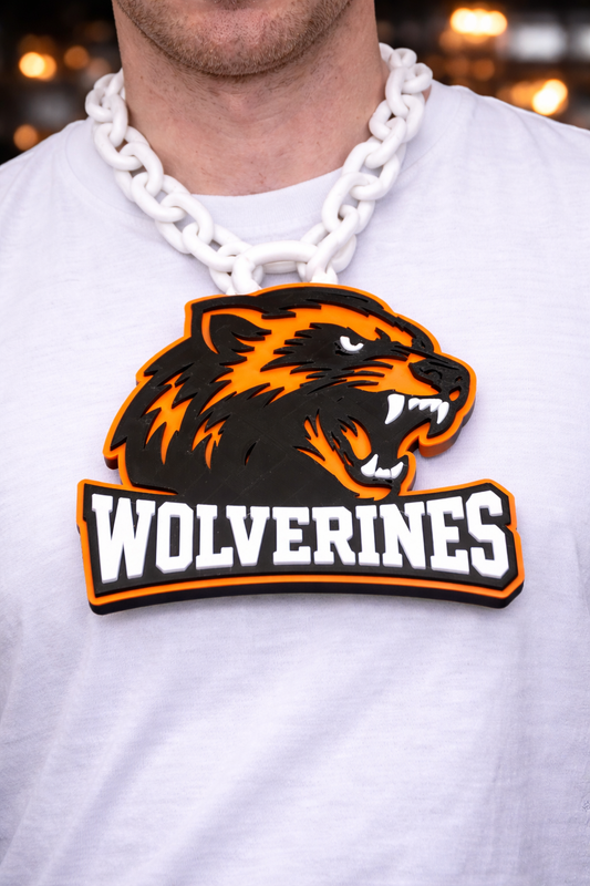 North Stafford HIgh Wolverines - DookieChain Medallion