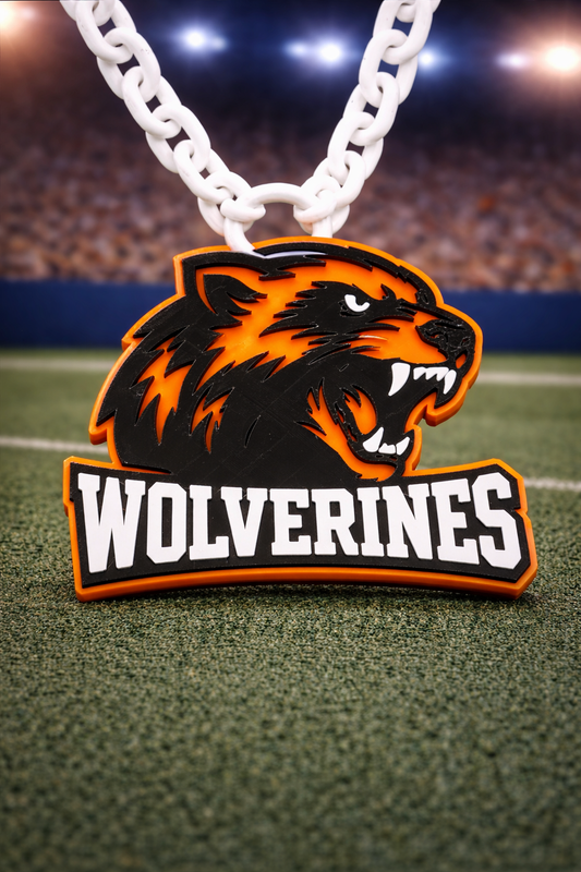 North Stafford HIgh Wolverines - DookieChain Medallion