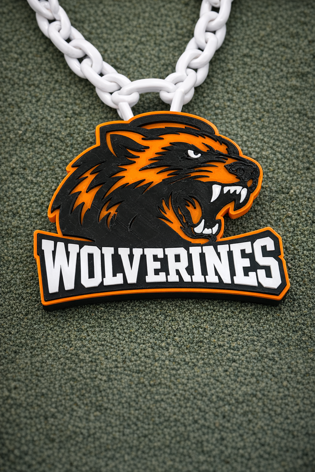 North Stafford HIgh Wolverines - DookieChain Medallion