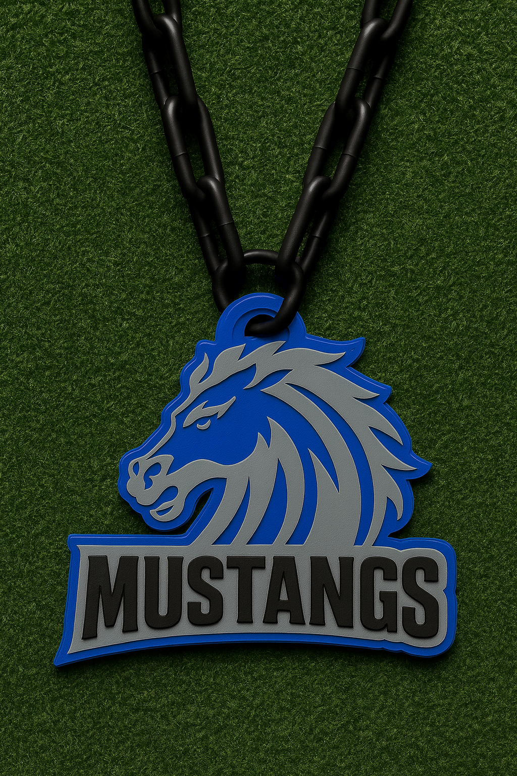 Chancellor Middle Mustangs — DookieChain Medallion